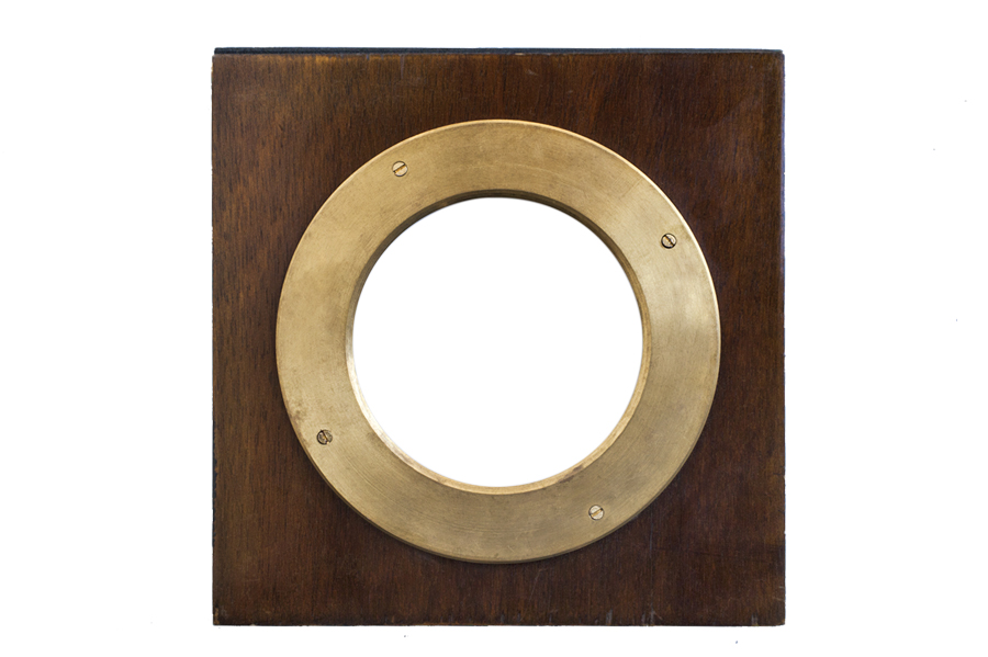 Large Brass Lens mounting flange 